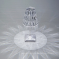 Hotel Acrylic Portable Rechargeable Led Crystal Table Light